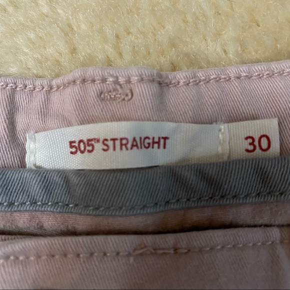 Dusty pink Levi Straight leg jeans - Picture 6 of 6